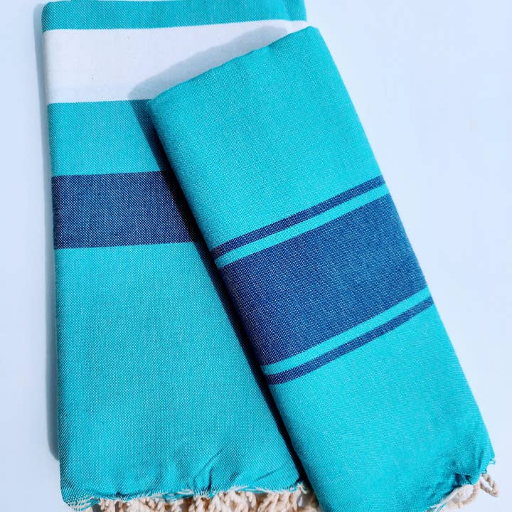 wonderfouta – wholesale Beach towel – XL Beach towel/ Throw -Set of 2-Chaise Lounge & Single size