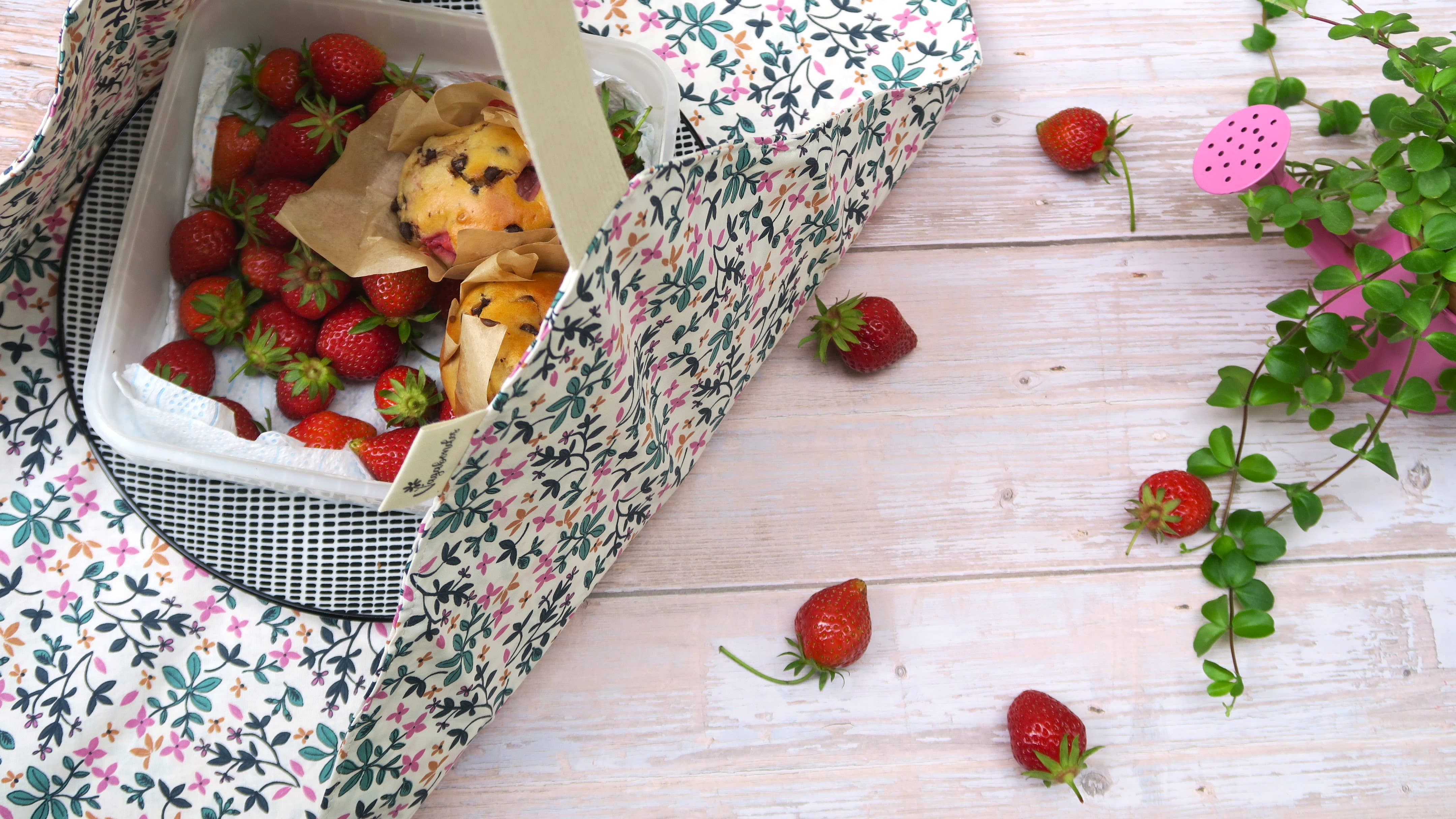 Vagabondes - Wholesale Food Storage Wrap/Bag - Fancy fabric pie bag - adaptable6