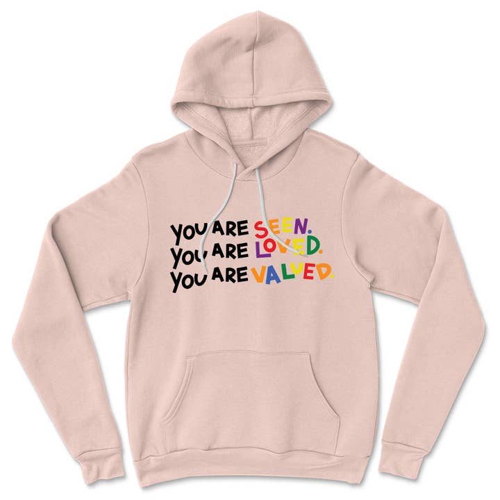 Pullover in pile Seen, Loved, Valued per la vendita all'ingrosso da parte di Kind Cotton