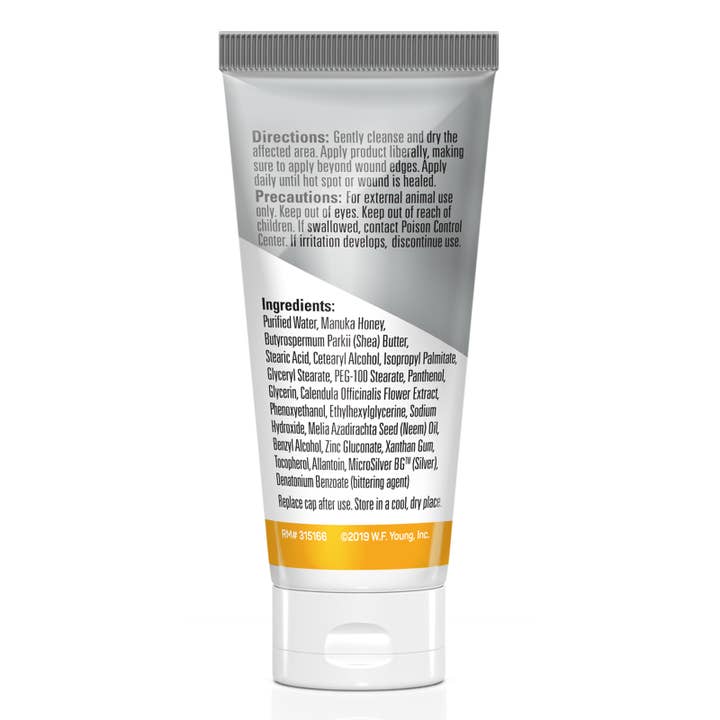 Pet Palette Distribution - Wholesale Pet Balm - Dog - Absorbine Pet - Silver Honey Hot Spot & Wound Ointment 2oz