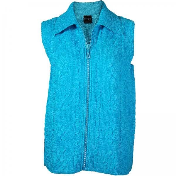 The Magic Scarf Company - Wholesale Outerwear Vest - Women's - 1367 - Diamond Zipper Vests22