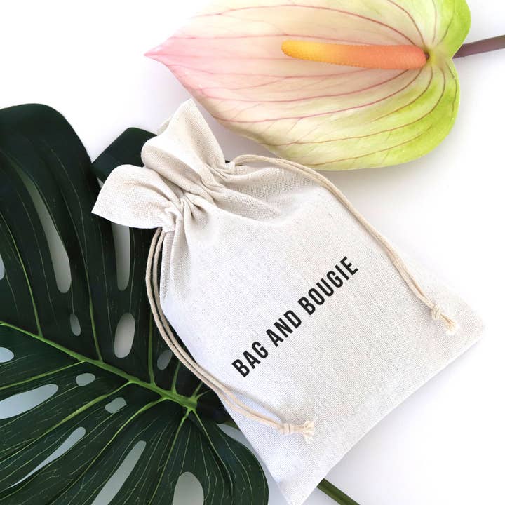 BAG AND BOUGIE - SMALL GIFT BAG for wholesale by Wildwood Landing