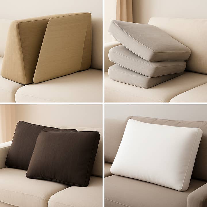 Salzmann Restwaren GmbH - Venta al por mayor Cojines para sillas - Cojín de asiento para exteriores Dedon, cojín para muebles de jardín