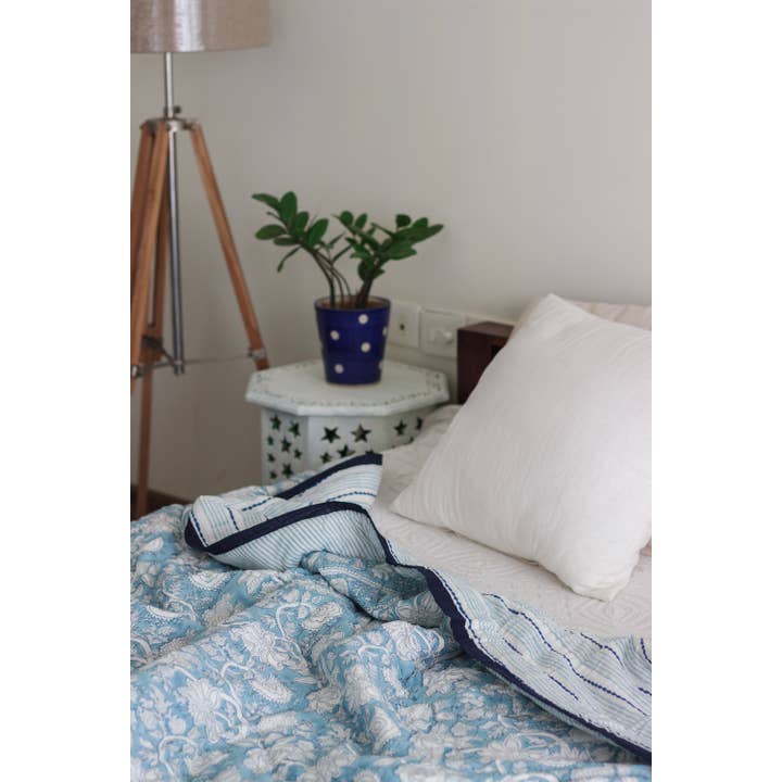 TerraWeave – wholesale Quilt – Regal Country Charm Kantha Quilt Cotton Comforter All Season