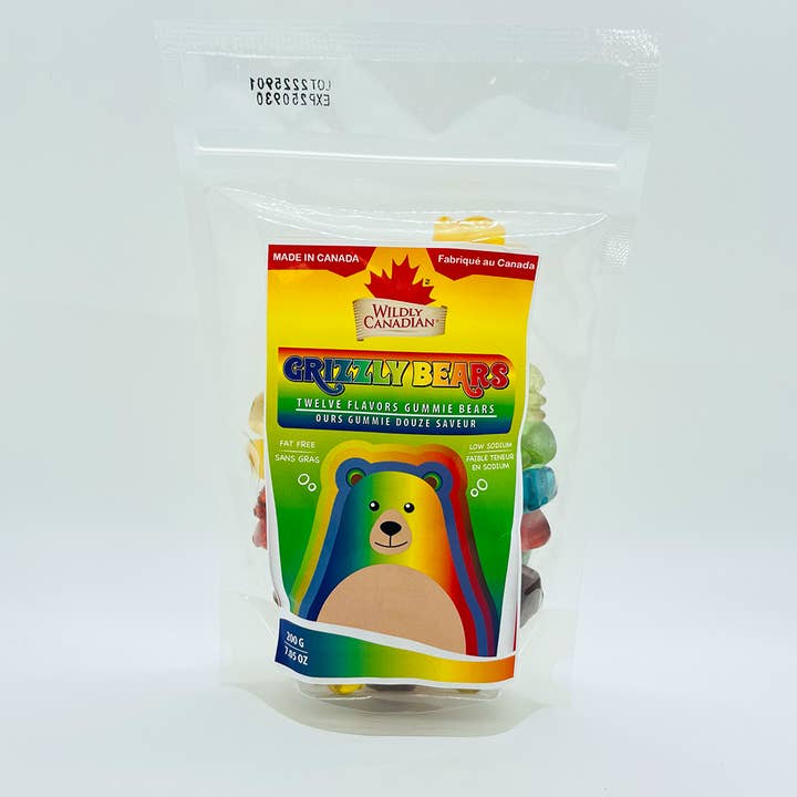 Gummy Bears Grizzly 12 Flavour for wholesale by Wildly Canadian