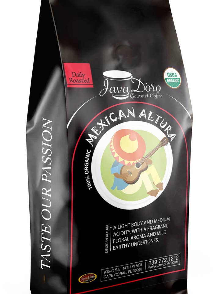 Organic Mexican Altura for wholesale by Java Doro