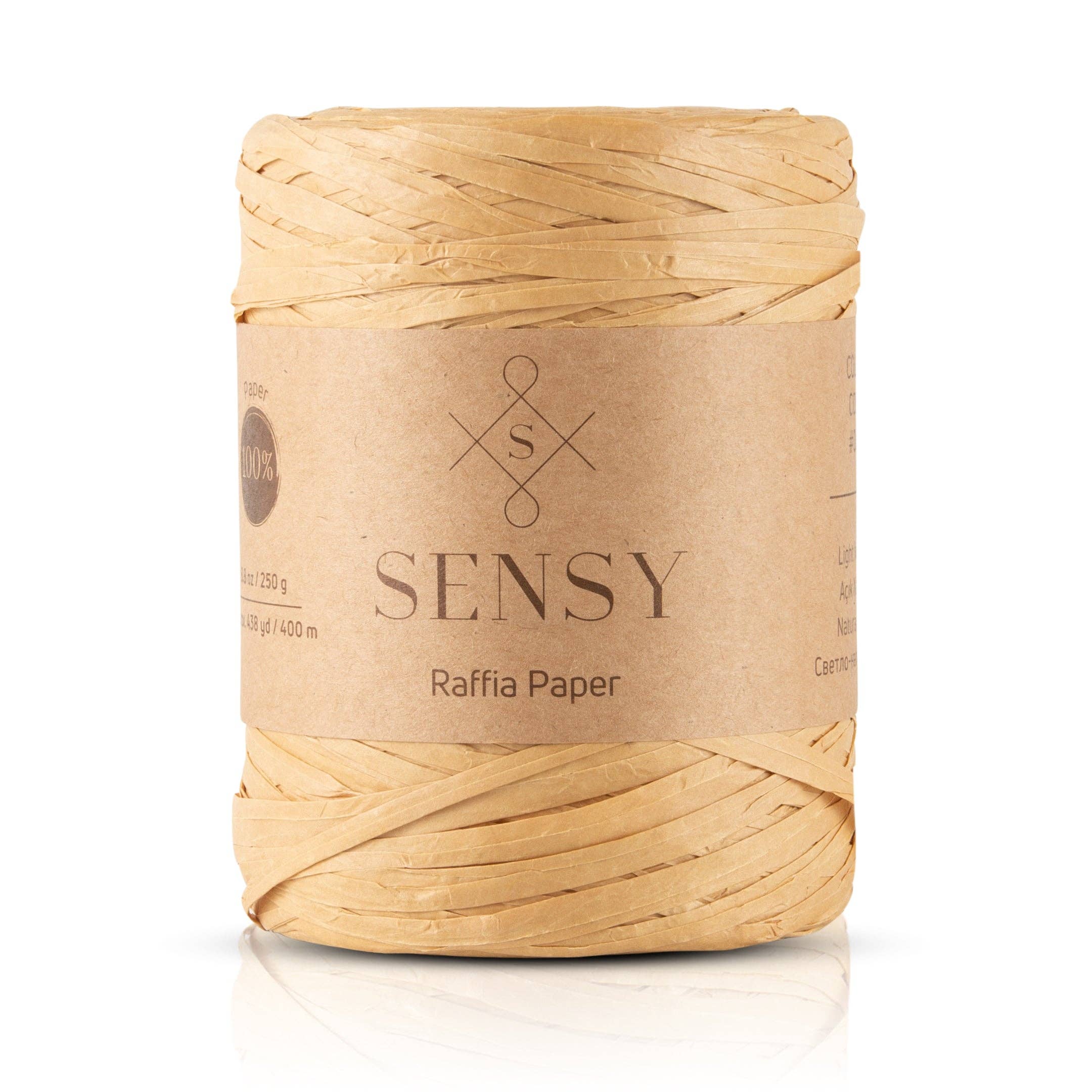 Sensy – wholesale Band – Sensy Premium 438 yards %100 pappersraffia20