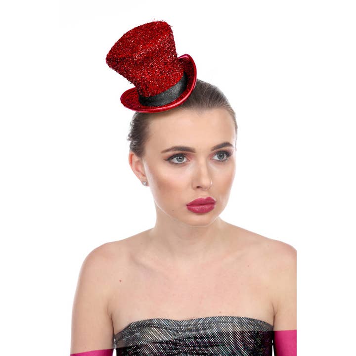 Western Fashion - Wholesale Party Hat/Crown - Leprechaun Mini Shiny Hat