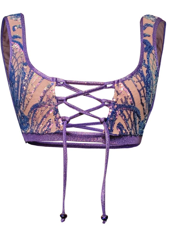 Twinkle Tank Top Amethyst Rose for wholesale by Gyv Me Body