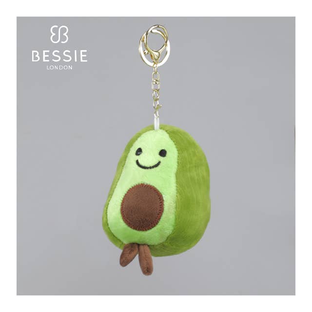 Bessie London - Vente Porte-clés – femme - Porte-clés avocat en peluche0