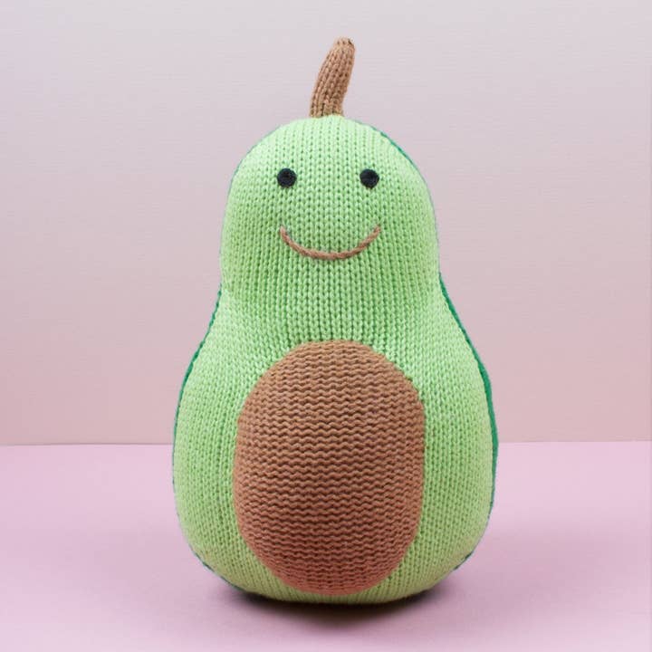 Avocado Stuffed Toy (Handmade) for wholesale by Estella