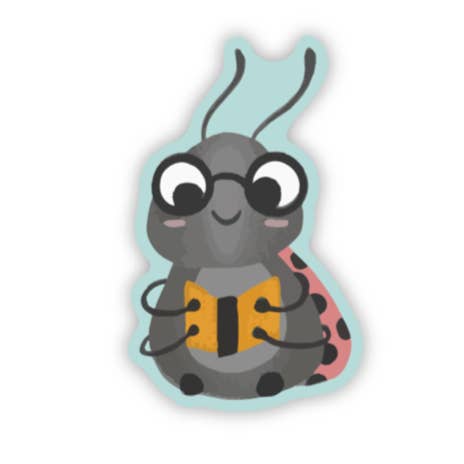 Bernadette Vinyl Sticker for wholesale by Doohickle Designs