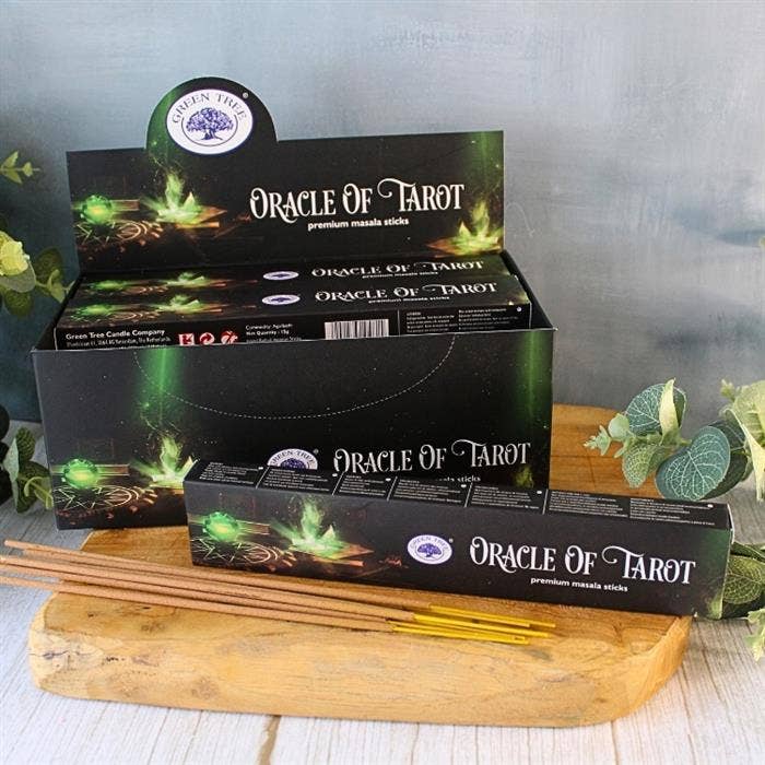 Green Tree - Wholesale Incense - Green Tree Oracle of Tarot Hand Rolled Natural Incense Sticks3