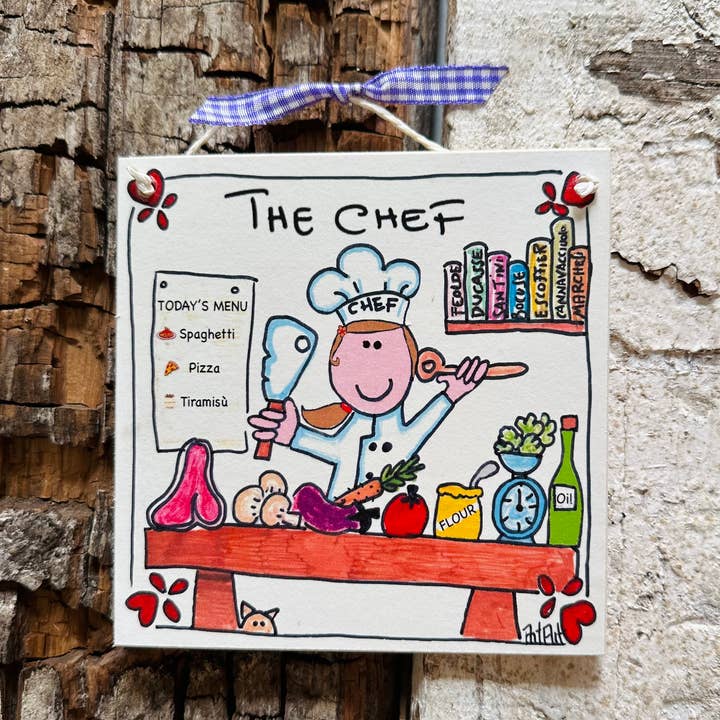 Træskilt (kopi) for engroshandel hos Artista Artigiano