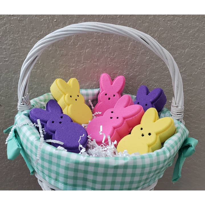 Fizz Bizz – Großhandel Badebombe/-sprudeltabletten – Peeps Badebomben, Osterhase, Ostergeschenk8