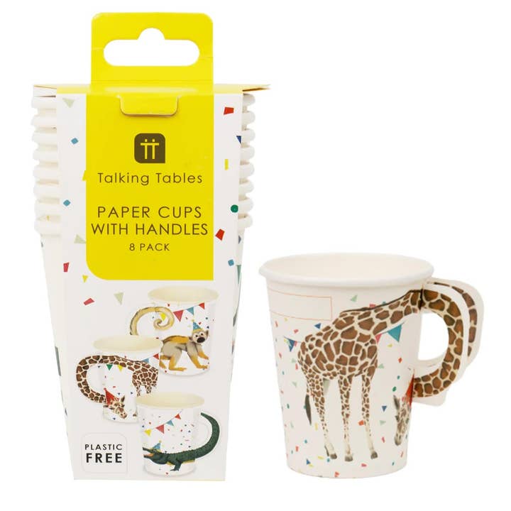 Party Safari Animal Paper Cups - 8 Pack and other Purchase Wholesale safari animals. Free Returns & Net 60 Terms on Faire trending on Faire.