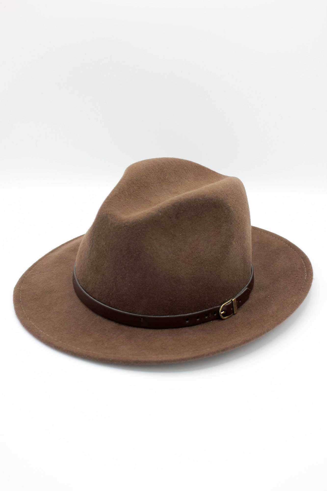 Hologramme Paris - Wholesale Fedora - Unisex - Classic Wool Fedora Hat with Belt9