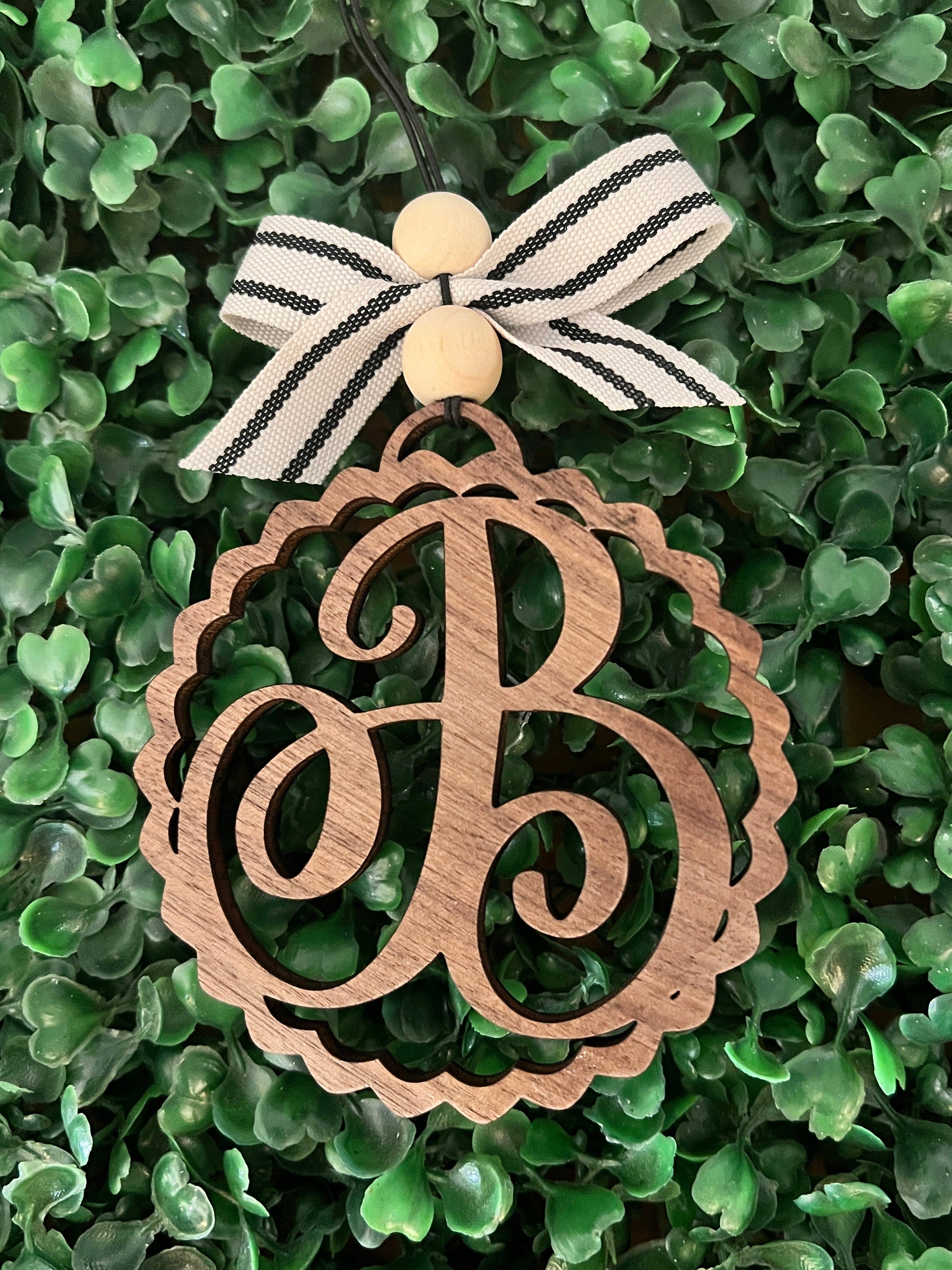 Three Busy Bees Creations - Wholesale Car Decorative Charm - Unisex - Initial Car Charms1