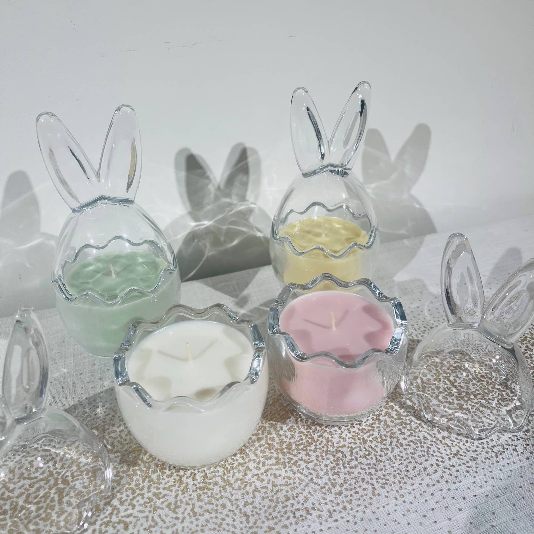 .AVPV. Studio - Wholesale Novelty Candle - Glass Bunny Candle7