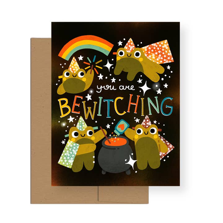 Bewitching — A2 Greeting Card for wholesale by Collin Williams