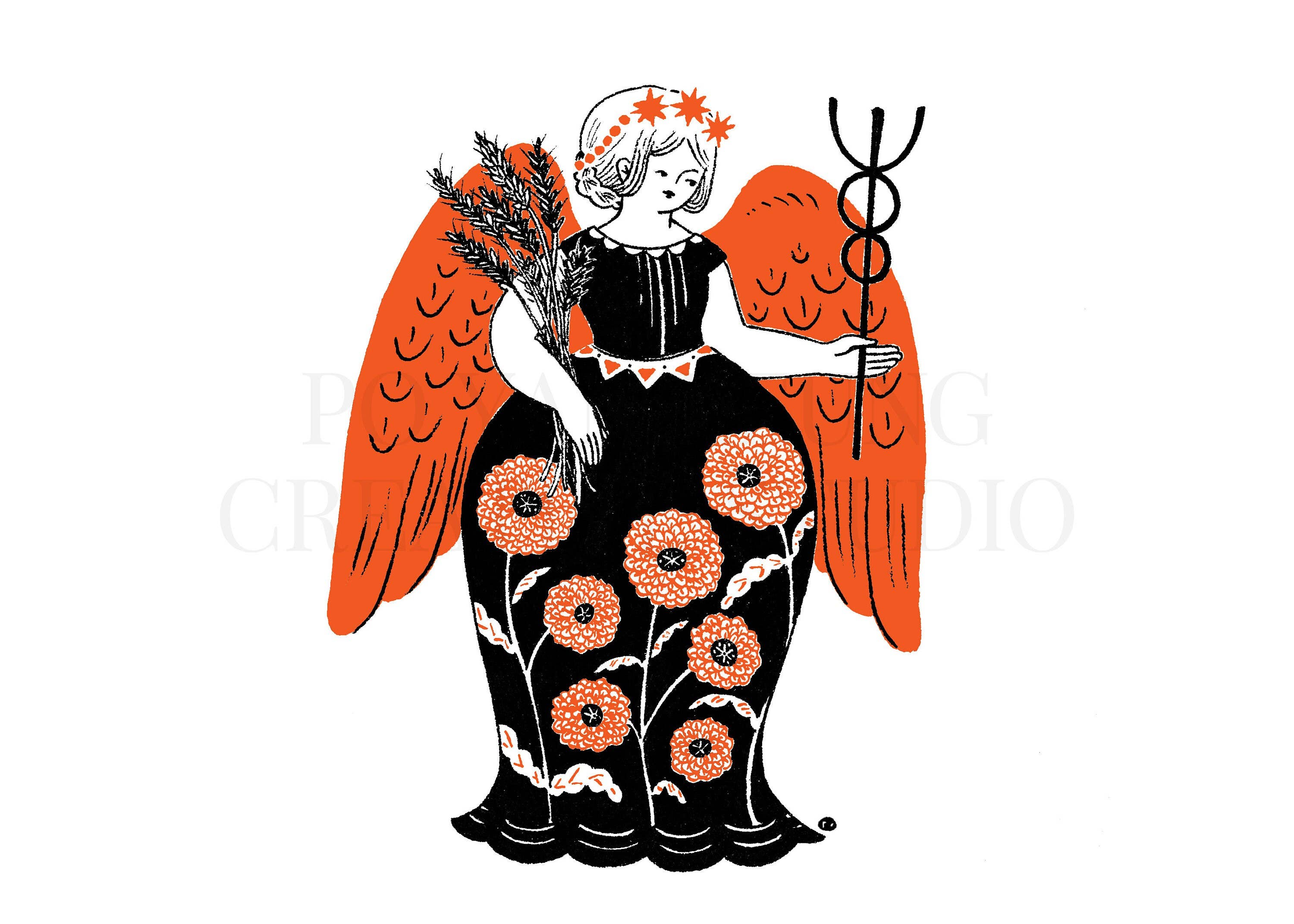 Po Yan Leung - Wholesale Sticker - "Virgo" Vinyl Sticker2