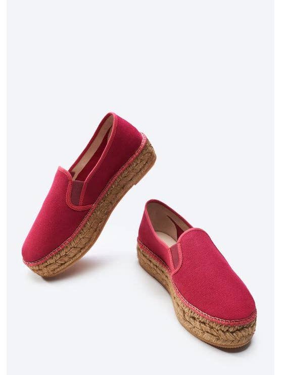 VISCATA - Wholesale Flats - Women's - Castell Canvas Platform Espadrilles Limited Edition