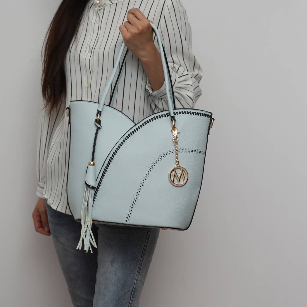 MKF Collection – wholesale Shoulder bag – women's – MKF Imogene Vegan Leather Women’s Shoulder Bag with Wallet14