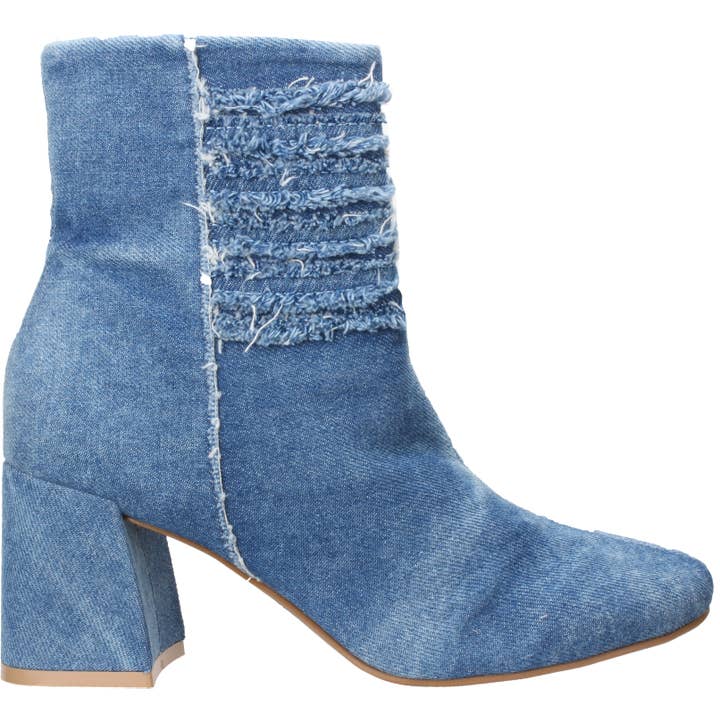 Denim Jean Boots Blue 440002 for wholesale by Love Rio