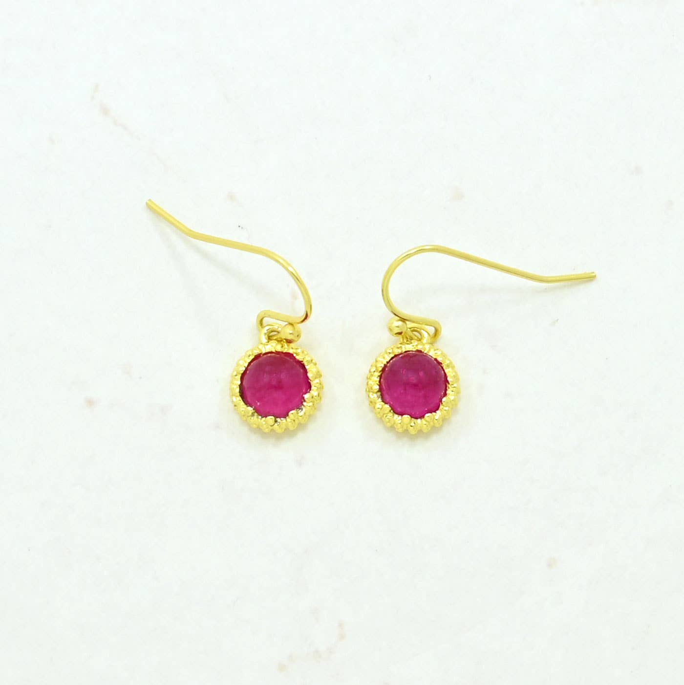 Schmuckoo Berlin – Brincos de argola por atacado – Brinco Dove Dourado - Jade Rosa4