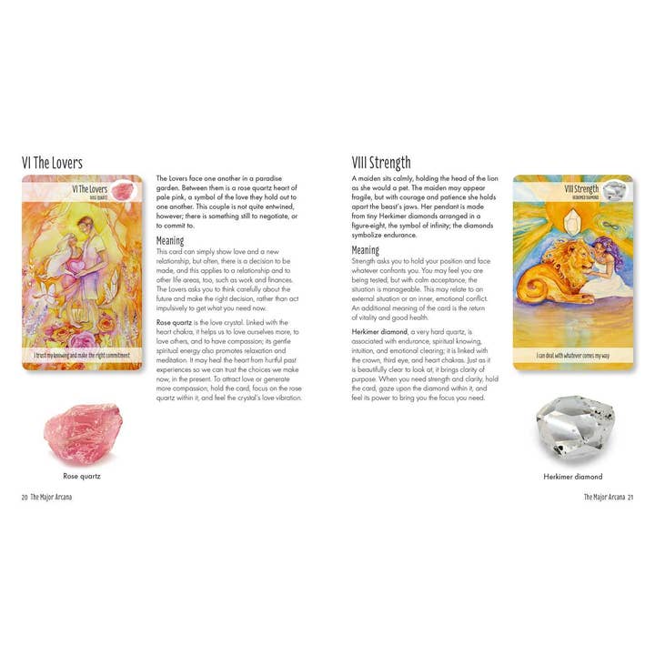 Simon & Schuster - Wholesale Tarot Cards - Crystal Power Tarot by Jayne Wallace2
