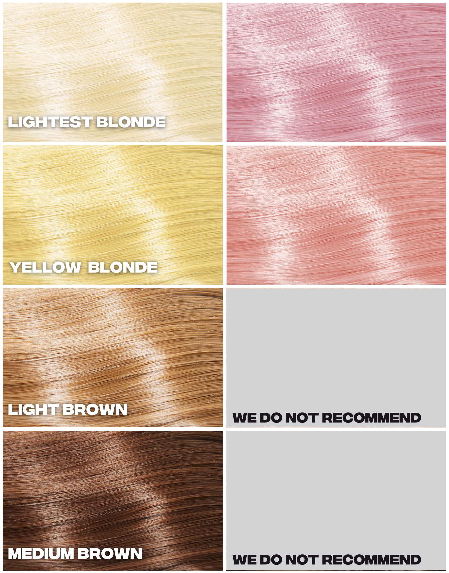 Good Dye Young – Großhandel Haarfärbemittel – Text UR Ex (für Blondinen) - Halbtemporäres Haar-Make-up2