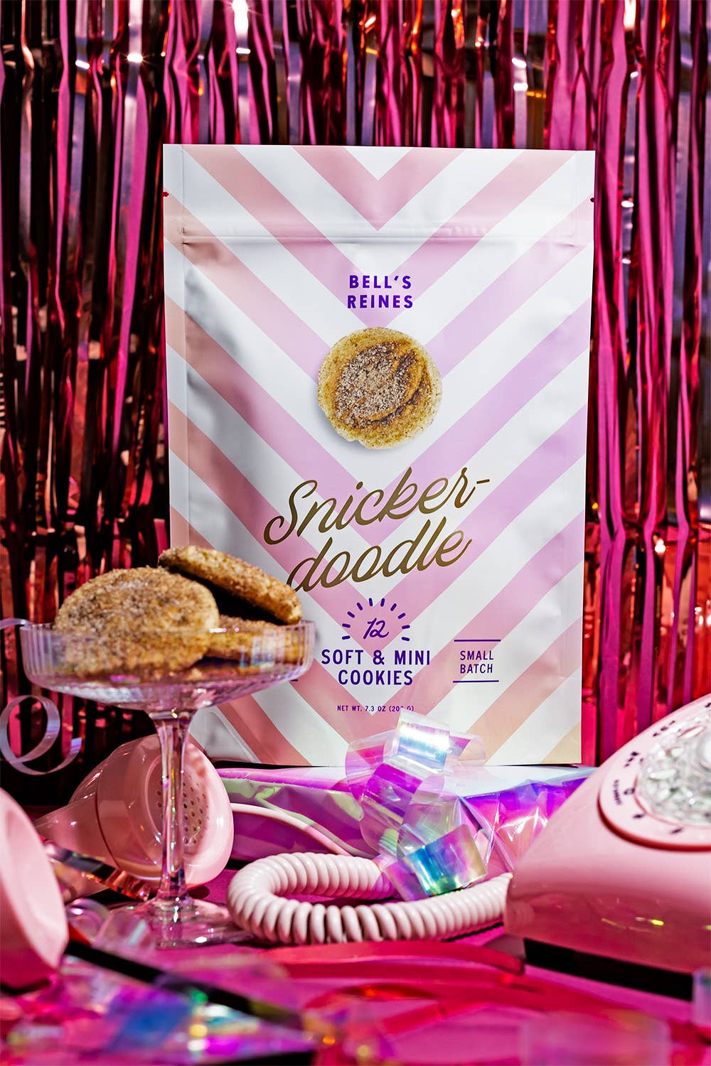 Bell’s Reines Gourmet Miniature Cookies - Vente Biscuits - Biscuits Gourmets Moelleux Snickerdoodle Artisanaux – Lot de 122