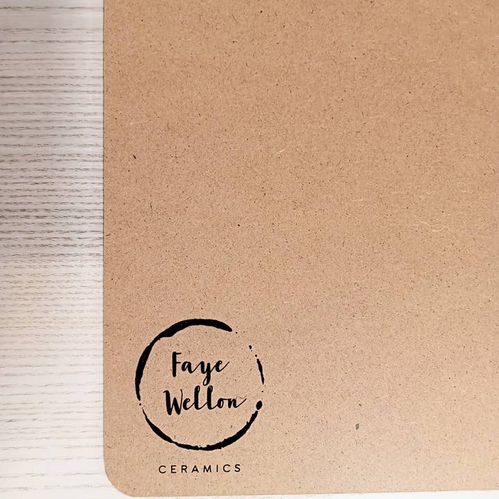 Faye Wellon Ceramics - Wholesale Craft Tool - Pottery Clay Board - 30.5cm x 20.5cm1