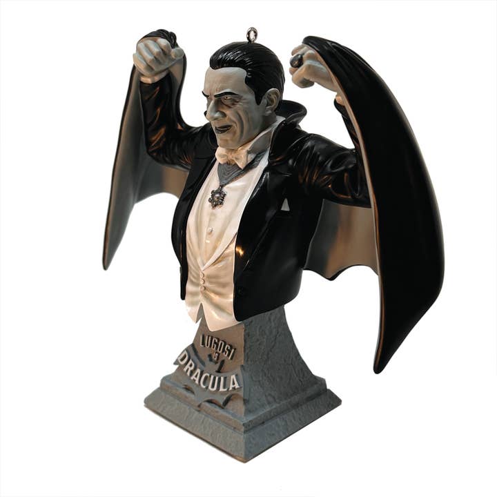 Retro-a-go-go! - Wholesale Ornament - Bela Lugosi is Dracula Masterpiece Ornament - Silver Screen