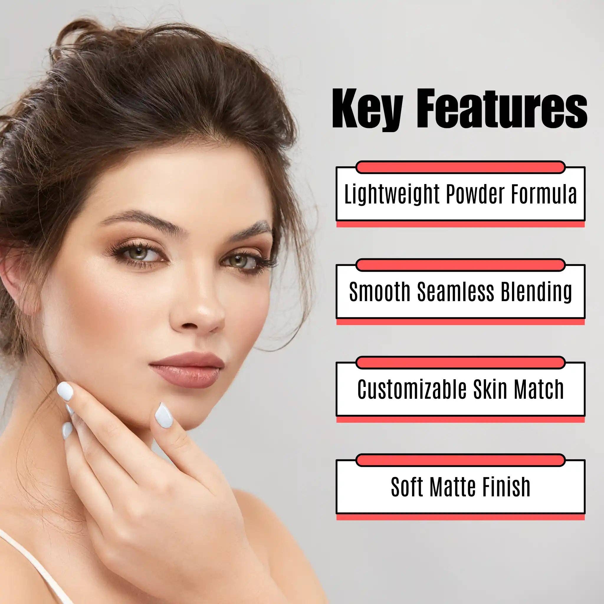 Efon International Corp. – wholesale Makeup contour – Richly Pigmented Contour, Bronze & Highlight Powder Palette5