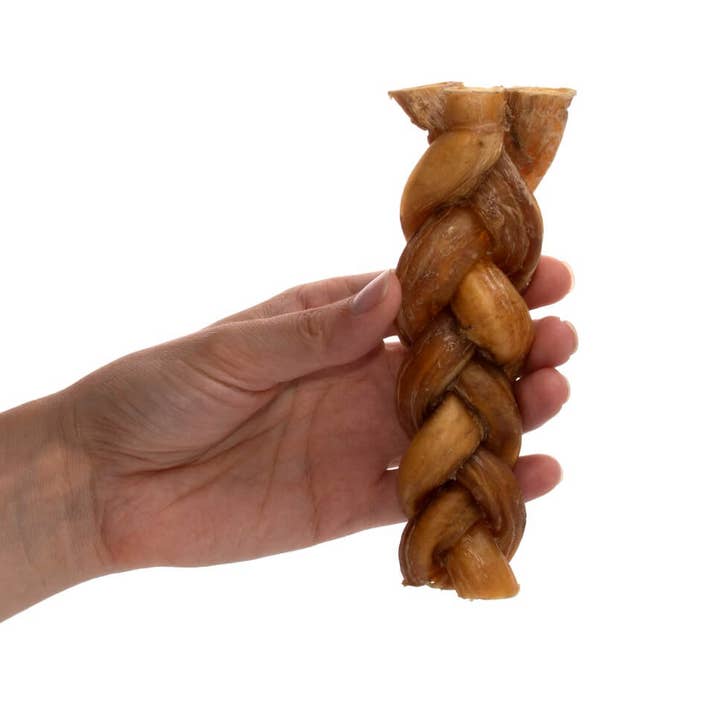 Preen Pets - Wholesale Pet Treats - Dog - 6" Braided Bully Sticks0