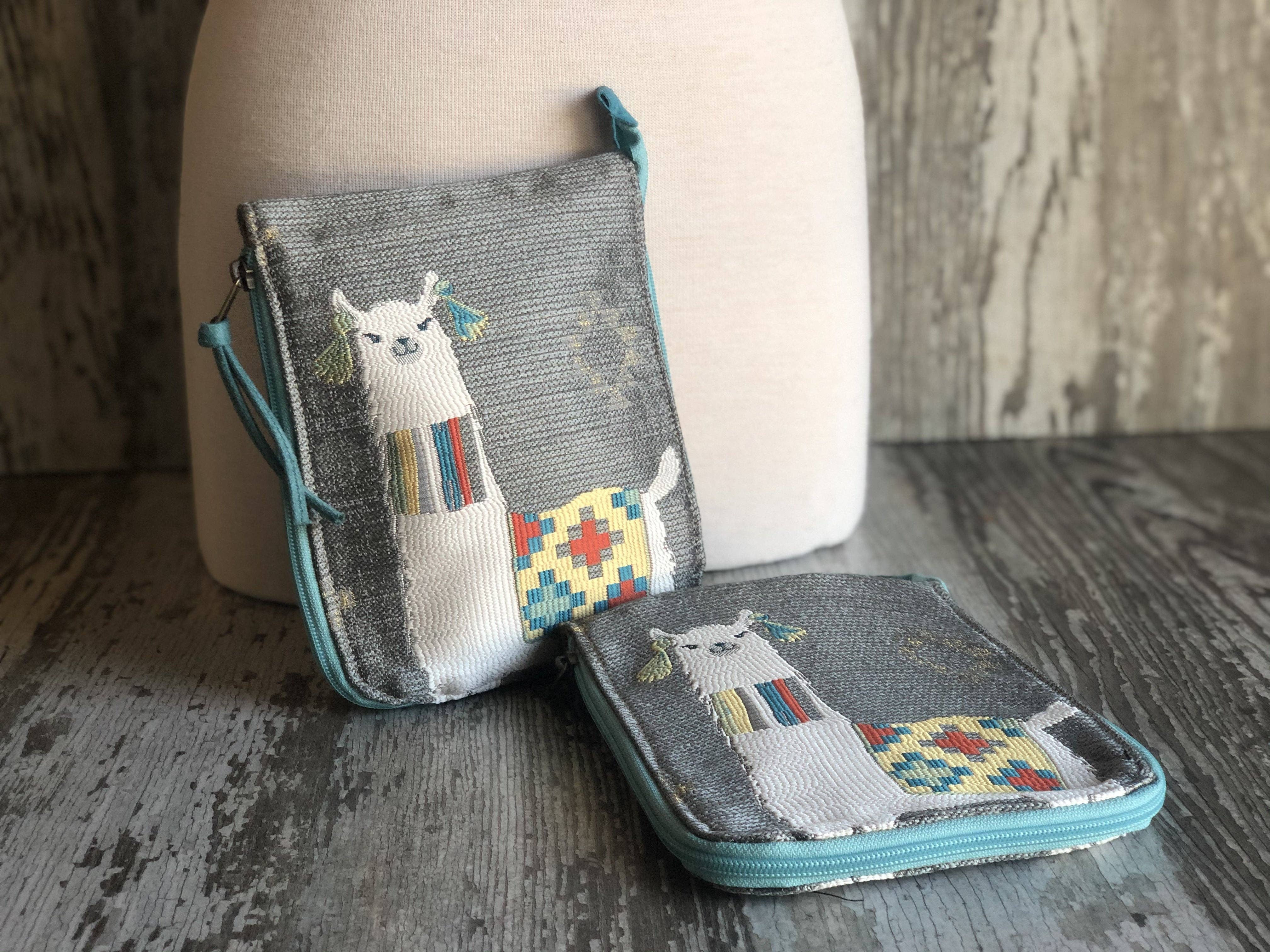 Atenti – Engroshandel Strikke-/hækleartikler – Mamallama Rundt Etui - Fås i Turkis2