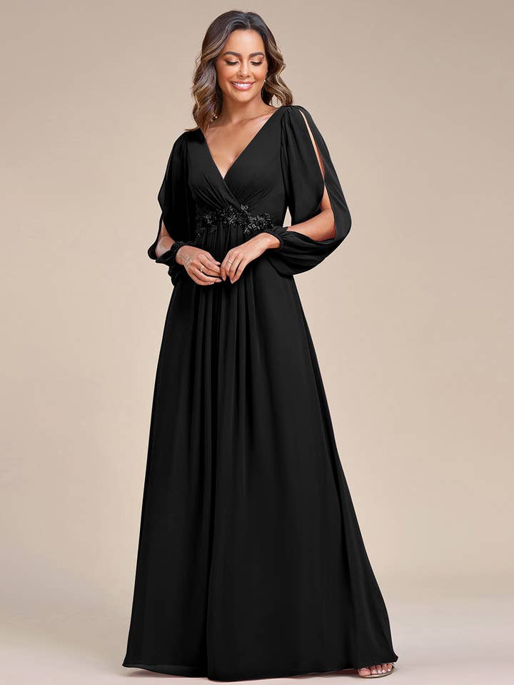 Ever-Pretty - Wholesale Gown – Women's - 2 Style Elegant Chiffon Bridesmaid Dress64