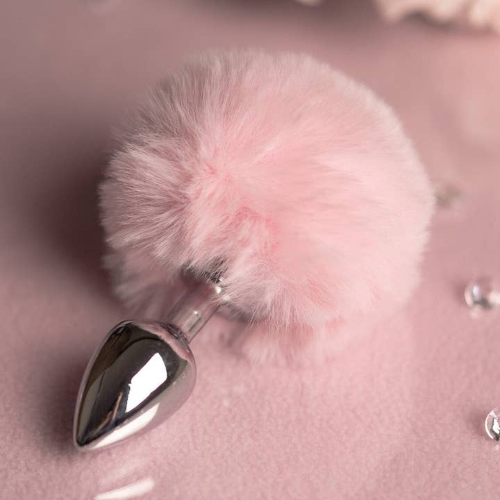 Premium rosa och puffig butt plug – lyxig BDSM för wholesale av Good Girl Boutique