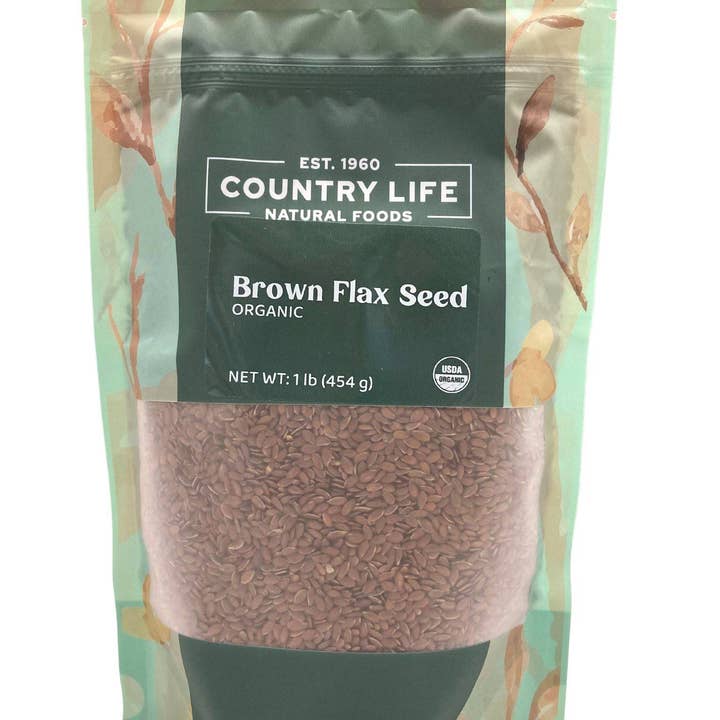 Country Life Natural Foods - Wholesale Seeds/Kernels - Flax Seeds, Brown, Organic0