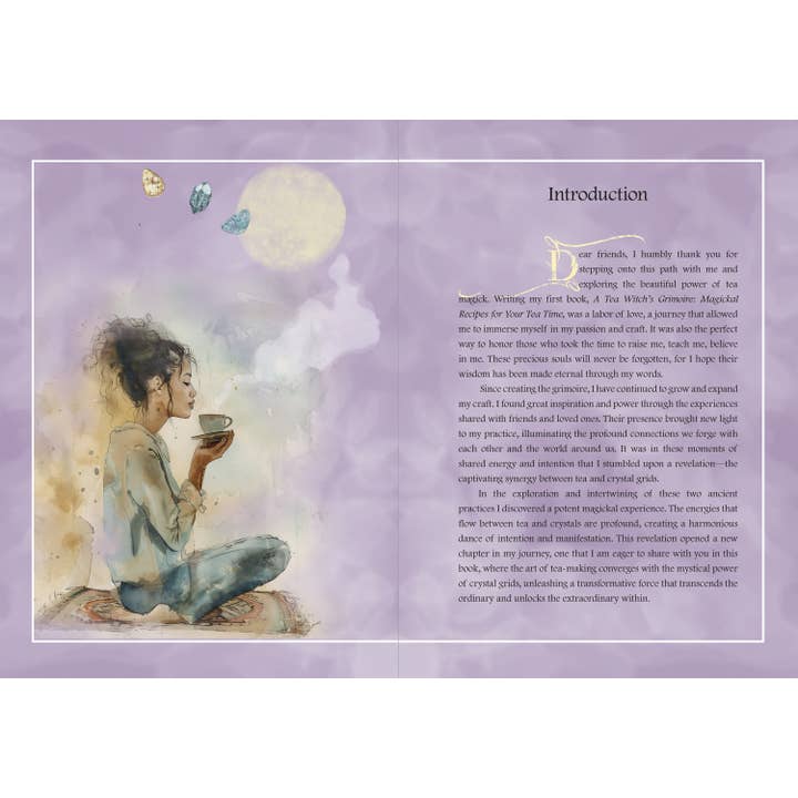 Red Wheel/Weiser LLC - Wholesale Book - Adult - A Tea Witch’s Crystal Brews (Hardcover)