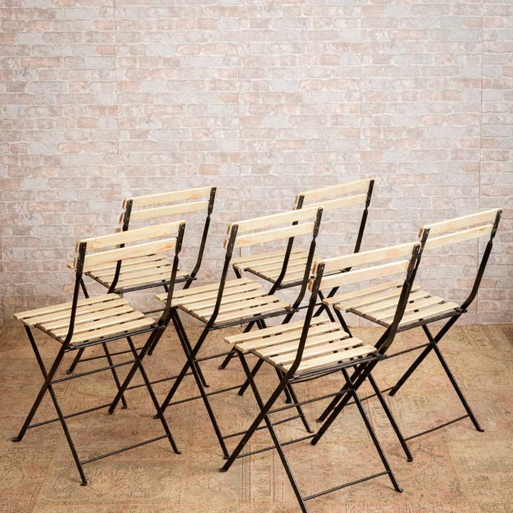 Antique Arte y Decoración – Engroshandel Terrassesæt – Sæt med 4 franske havestole Villandry