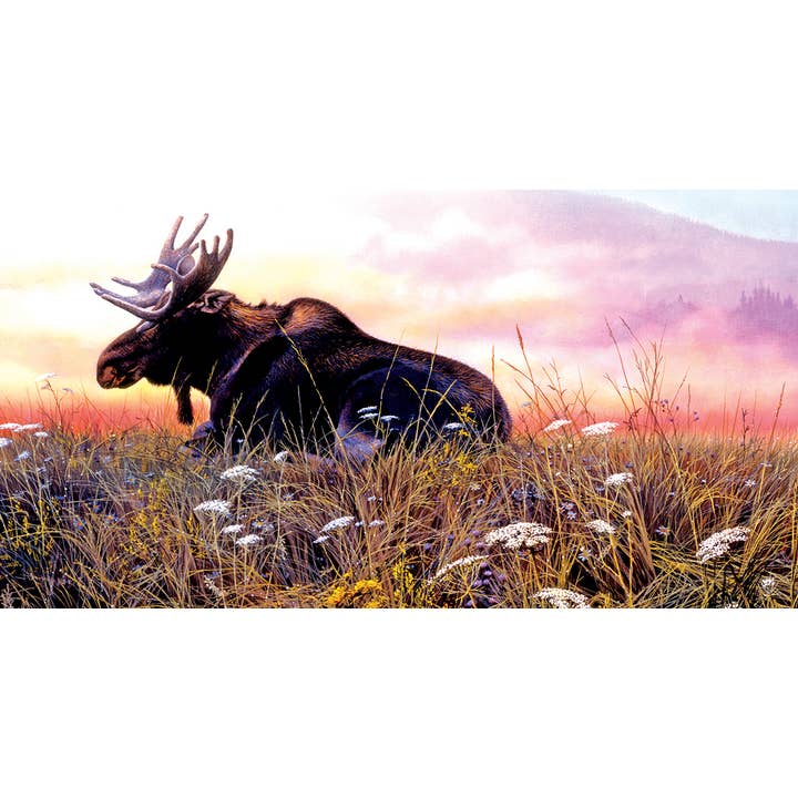 Casse-tête de 500 pièces Daybreak Moose 0803 pour la vente par SunsOut