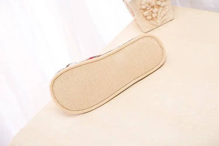 everythingbamboo - Wholesale Sandals - Women's - 2 Pairs Women Hemp Sandals Slippers Butterfly Shoes Casual Comfortable BSH059