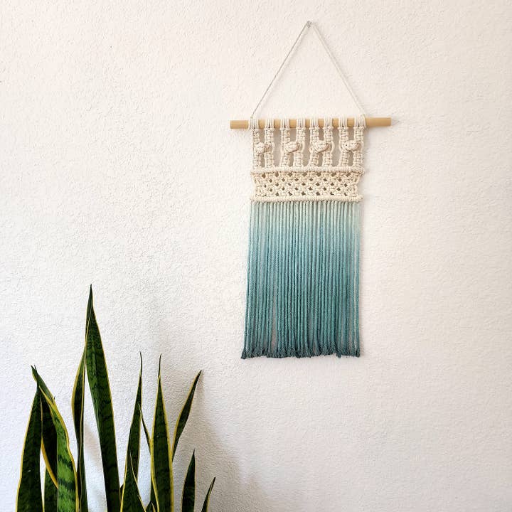 Handmade By Uruba - Wholesale Decorative Tassel/Wall Drop - Ombre handmade Macrame wall hanging, Bohemian Wall decor6