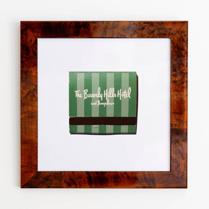 Match South - Wholesale Art Print - The Beverly Hills Hotel (Green Stripes)