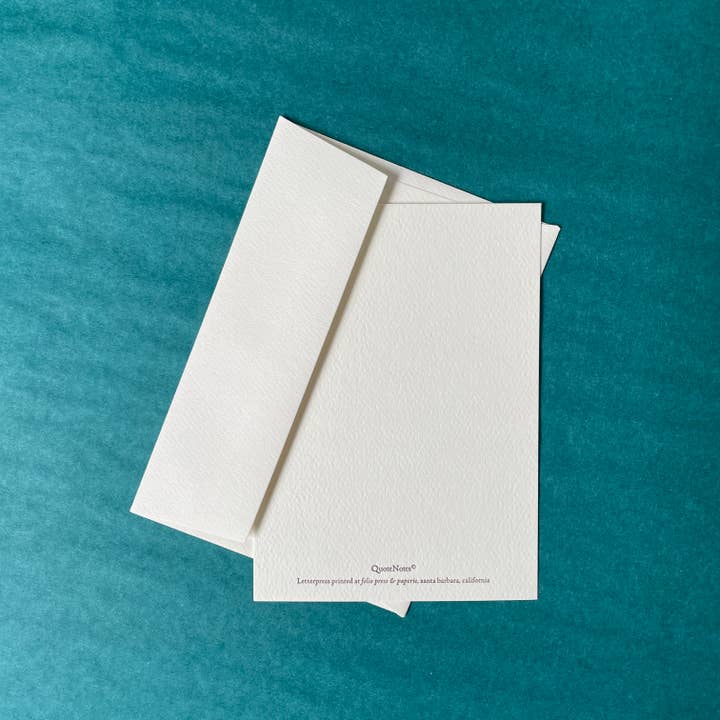 folio press & paperie - Wholesale Stationery/Notecard Set - Stacia Tauscher - Child QuoteNote