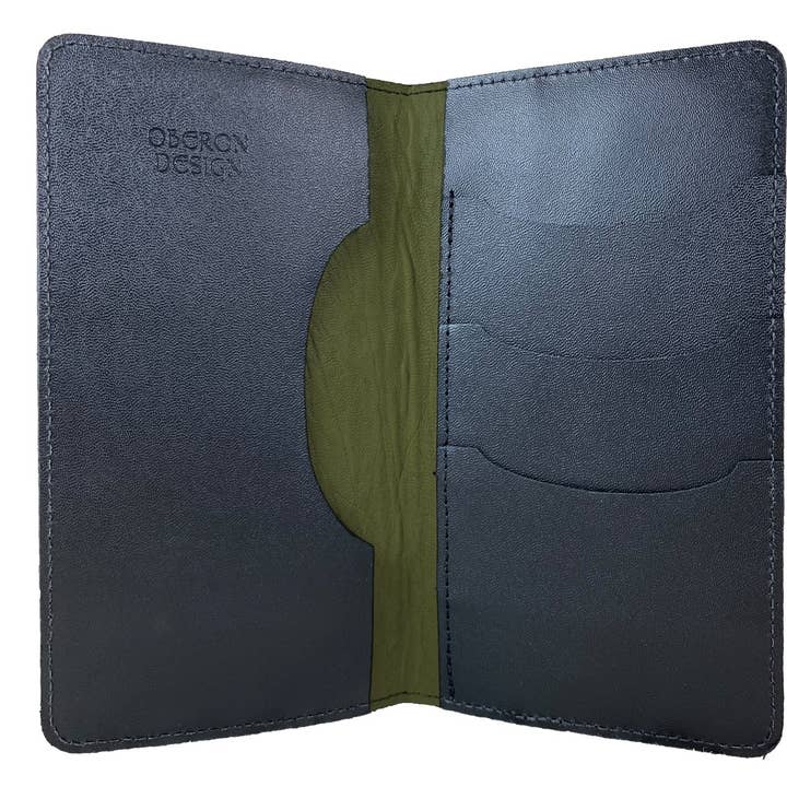 Oberon Design - Wholesale Phone Wallet - Women's - Large Leather Smartphone Wallet - Avenue of Trees