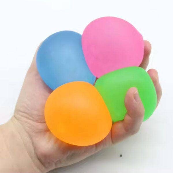 Showcase - Wholesale Squishy Toy - Kids & Baby - SugarSqueez Squishy Fidget Sugar Stress Ball (1pc) Assorted Colors2