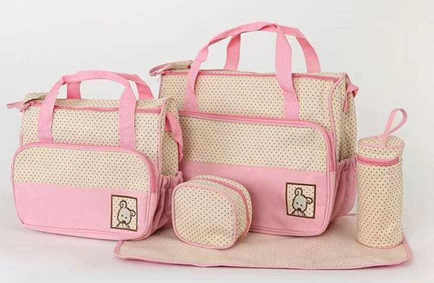  Pack Mix Match Colors  Multifunction Mommy bag Large Storage for Baby Diaper Bags T for wholesale on Faire12